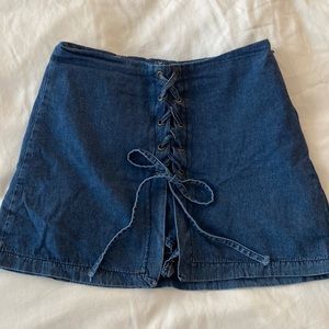 Seek The Label Denim Skirt/Skort | Purchased at LF